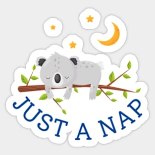 most likely to take a nap Sticker Sticker